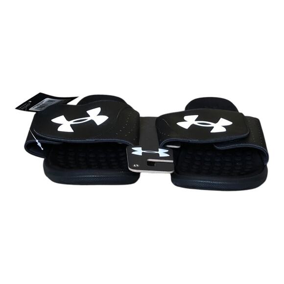 Under Armor NIP Ignite Pro 8 Men's Adjustable Matte-finish Strap Slides Size 17 - Picture 5 of 11